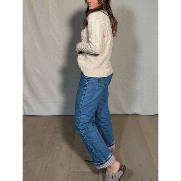 Vintage C.E. Schmidt Flannel Lined Denim Jeans0 - Picture 6 of 10